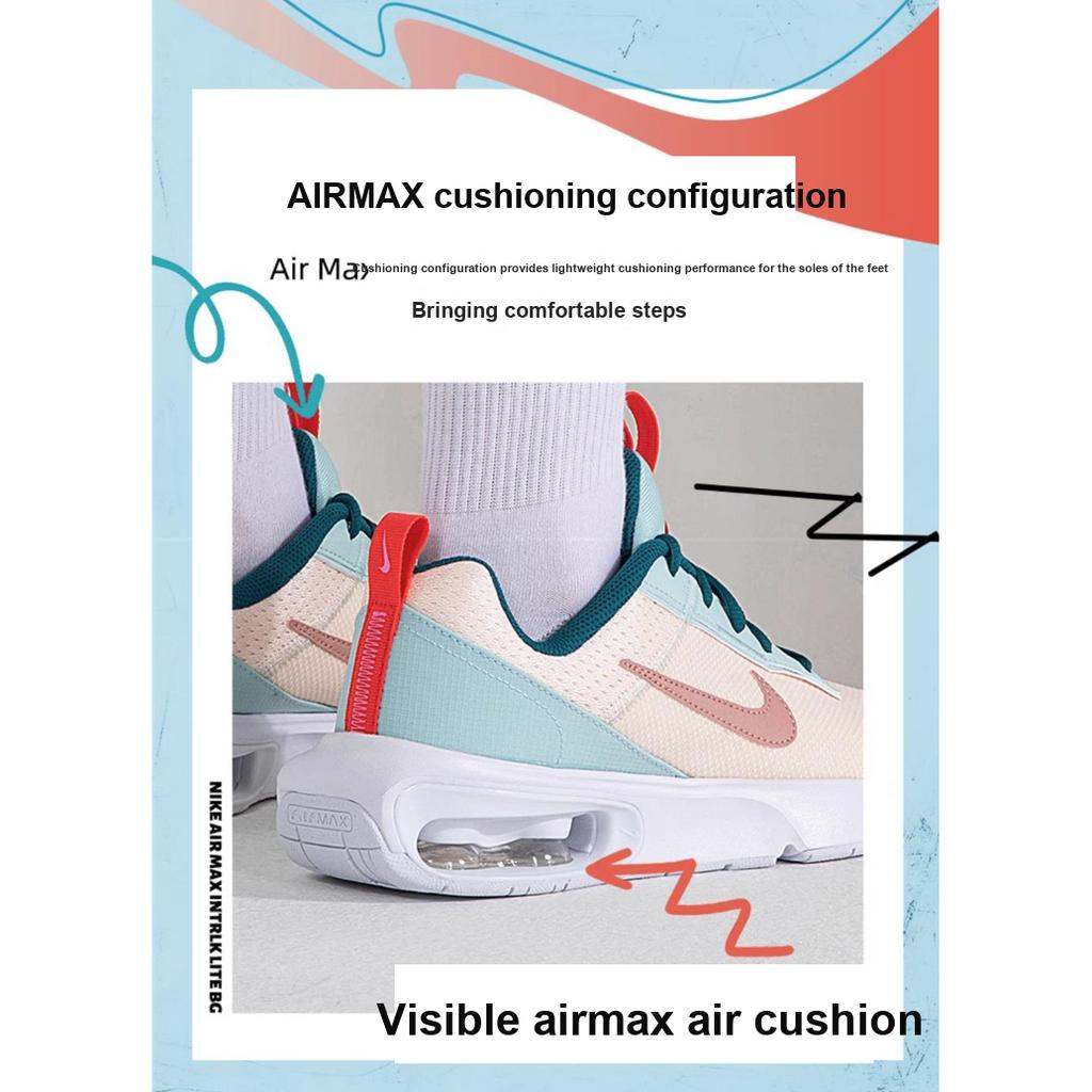 Nike Air Max Interlock Lite GS Guava Ice Jade Ice Red Stardust Kids Sneakers Cream White DH9393-800