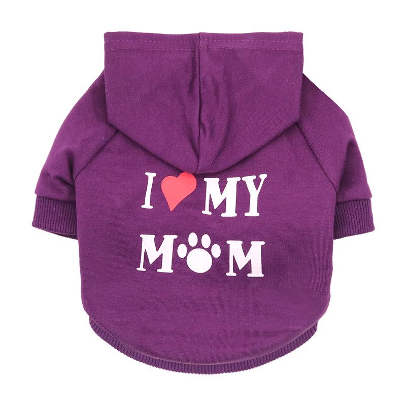 Pet Fleece Hooded Sweatshirt for Dogs - Autumn & Winter Style