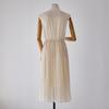 Customable Sleeveless Pleated Layered Dress T2604op020b