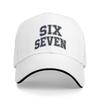 6-7 Six Seven 67 Baseball Cap Casual Sandwich Cap for Unisex Women Polyester Hats Cap Sport