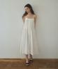 Poeteuseoul Flowy Pintuck Dress_Ivory