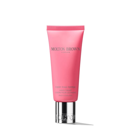 

Official MOLTON BROWN Pink Pepper Hand Cream 40ml, Hand Care for Dry Hands, Moisturizing, Portable, Woody, Spicy, Gift