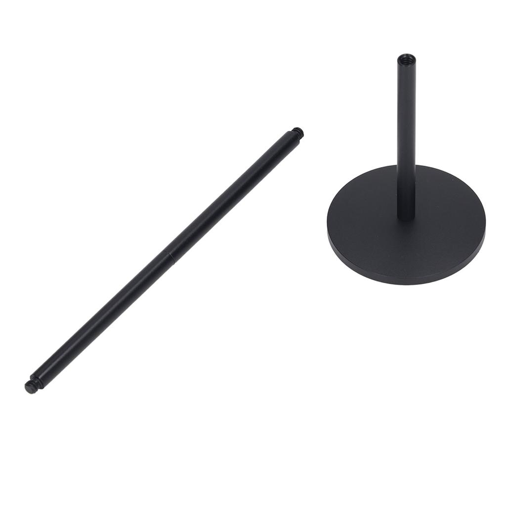 Desktop Camping Lamp Holder Aluminium Alloy Detachable Three Sections Multifunction Lamp Pole Stand for Campsite