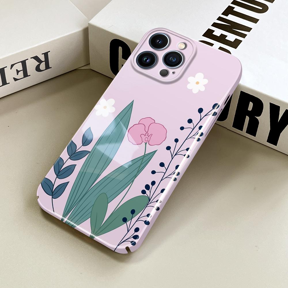 All-inclusive Film Phone Case Cartoon Fashion Design Hard Shell Full Cover Camera Protection Case for iPhone Samsung Xiaomi Poco Redmi Huawei Honor