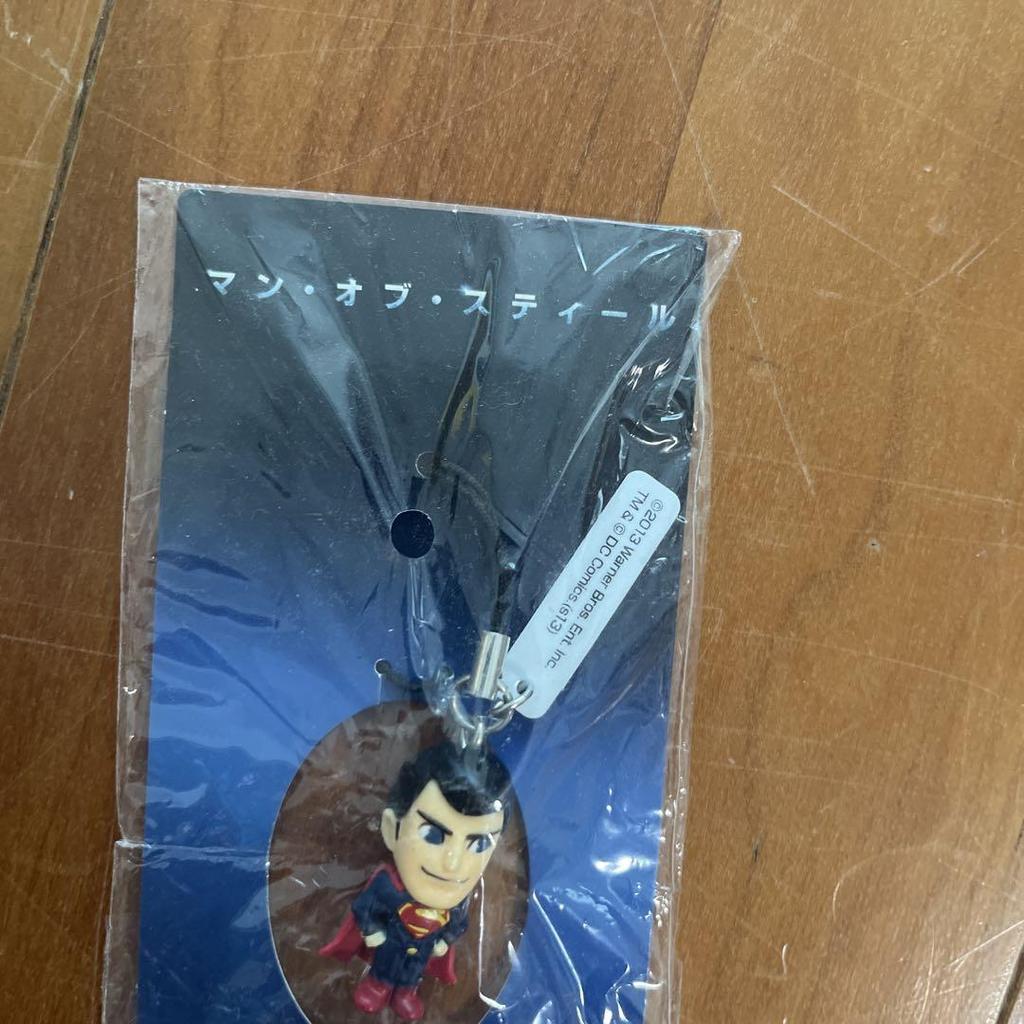 [USED] Superman Figure Strap Man of Steel Not for Sale