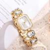Diamantbesetztes Uhrenarmband Quarzuhren Strass Damen Armbanduhr Handgelenkdekoration Damen Mädchen