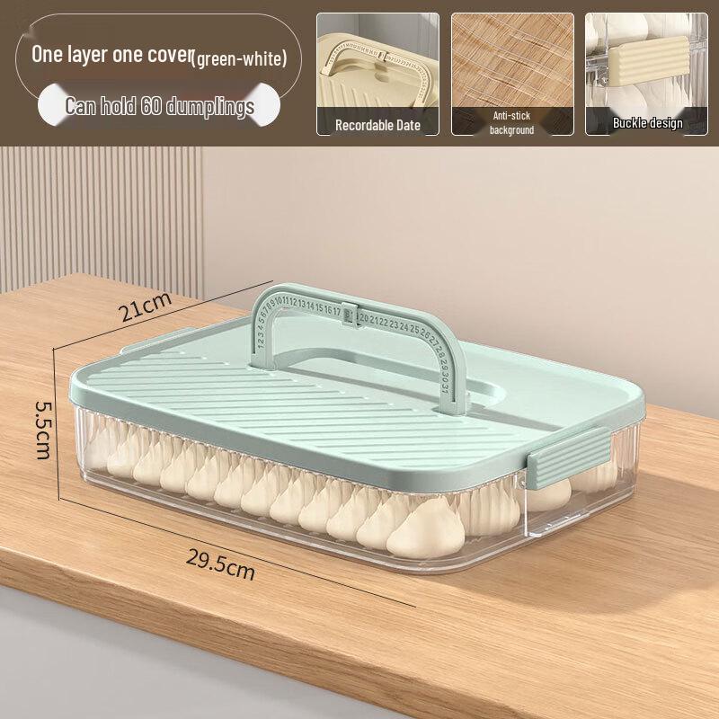 Multi-Layer Dumpling Freezer Storage Container