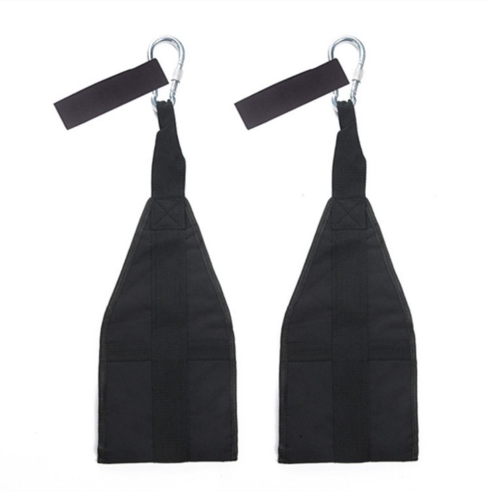 2pcs Nylon Abdominal Muscle Cantilever Rip-Resistant Hanging Belt Suspension  Pull Up Training