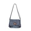Casual large-capacity denim women's bag new versatile chain shoulder messenger bag tote bag