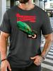 Unisex Vintage Thunderbird 2 Rescue Craft Graphic Cotton Short Sleeve Tee Crew Neck Soft Male Summer Breathable Casual Street Top