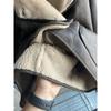Cappotto da donna Serie Giacca double-face Design invernale Taglia extra large Antivento e caldo Colletto e maniche lunghe