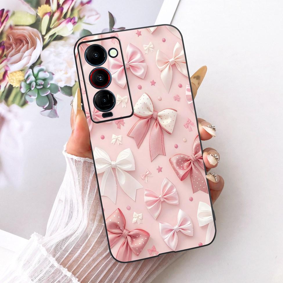 Handyhülle Für Tecno Camon 18P Hülle CH7 Süße Katze Mode Lustig Bemalt Fundas Für Tecno Camon 18P Gehäuse