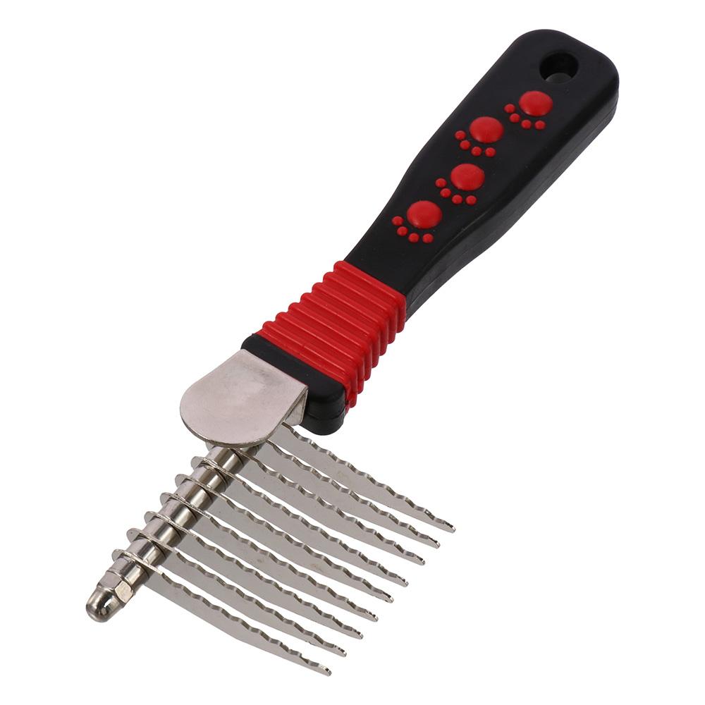 Stainless Steel Pet Comb Comfort Dematting Comb Perfect Face Comb