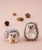 Hamanaka Wool Felting Needle Felted Hedgehog Kit, Animals, H441-549