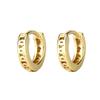 Minimalist Hoop Earrings For Women Niche Light Luxury Studs Simple Elegant Ear Jewelry Fashionable Daily Wear Accessories