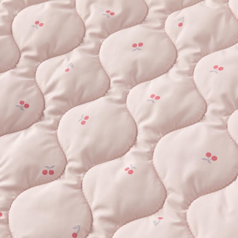 DAVE&BELLA Girls' Cherry Print Waterproof Padded Winter Jacket