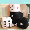 Adorable Plush Dice Cushion Soft Pp Cotton Decorative Pillow For Playful Interiors