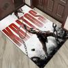 Kratos God Of War Carpet Rug for Living Room Bedroom Home Sofa Decoration,Kids play Non-slip Floor Mat