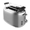 Toaster - Cecotec - Toast&Taste 1000 Retro - 980 W - Stainless Steel - Wide Slots