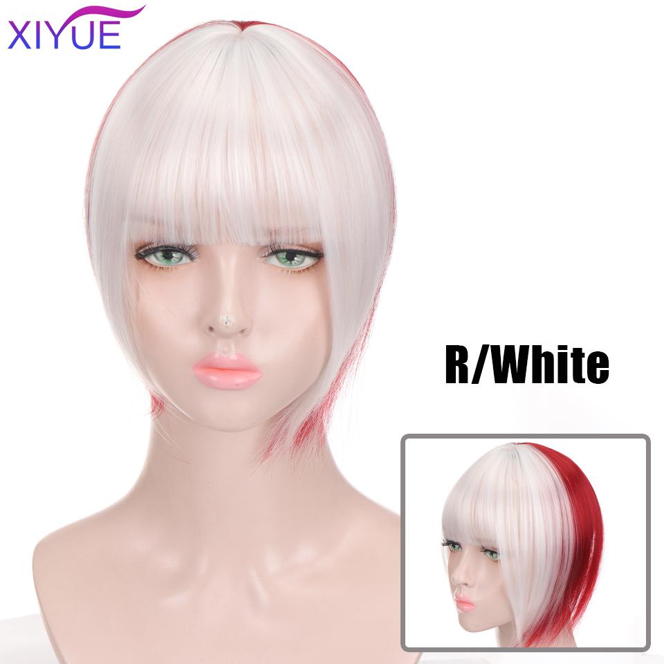 Buy XIYUE Twocolor Stitching Air Bangs Clip In Hair Bangs Hairpiece