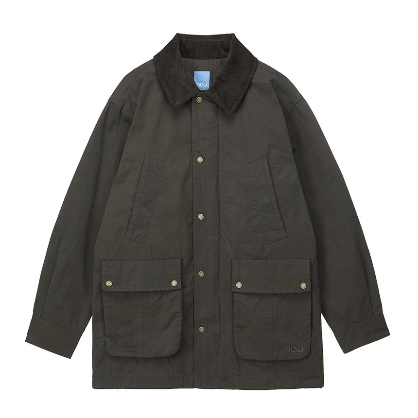 Nau Wax Jacket Dark Khaki