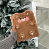 Photo Album A6 Cute Plush Portable Decor Cute Photocard Binder For Kids Family New Year Memorial Pregnancy Birth Grandparents