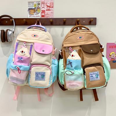 Mochila estudante universitário mochila escolar fofa feminina estudante do ensino fundamental mochila de alto valor para o campus estudante do ensino médio compras