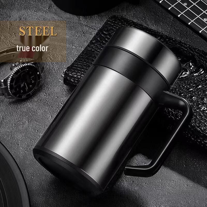 304 Stainless Steel Insulated Tea Cup with Handle