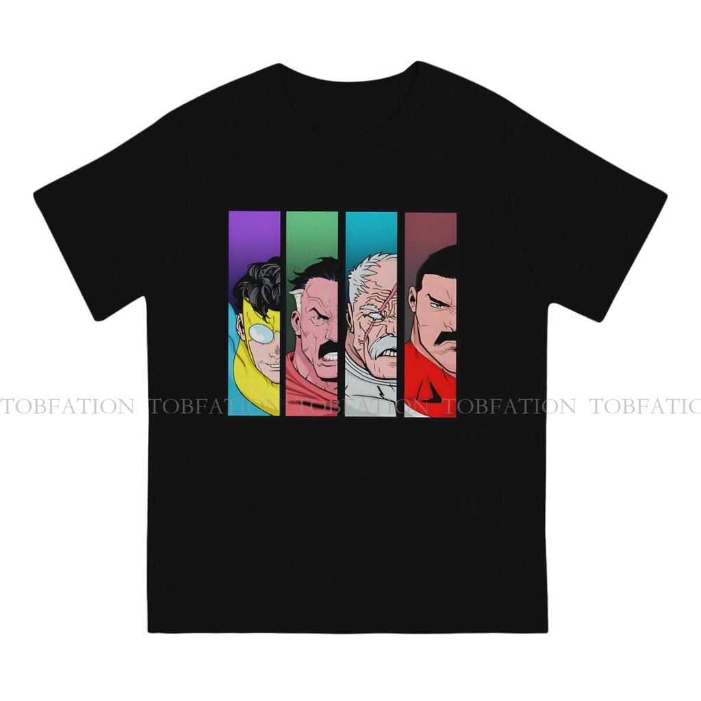 Invincible TV Series Pure Cotton TShirt Viltrumites Basic T Shirt Leisure Men Tee Shirt Printing