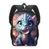 Fantasy Magic Dragon Print Backpack Cartoon Dragon Baby Student Schoolbags Women Men Laptop Rucksack Outdoor Travel Daypack