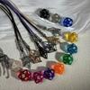 Fashionable Adjustable Metal Cage Necklace Crystal Holder Pendant Neckchain For Men Women Stylish Jewelry Accessories