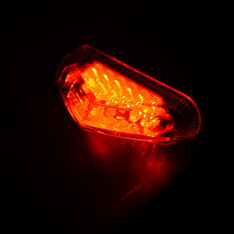 Universal Tail Tidy LED Rear Brake Stop Light Lamp for Trail Motorcycle Enduro
