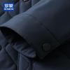 ROMON Men's Autumn/Winter Mulberry Silk Padded Casual Jacket