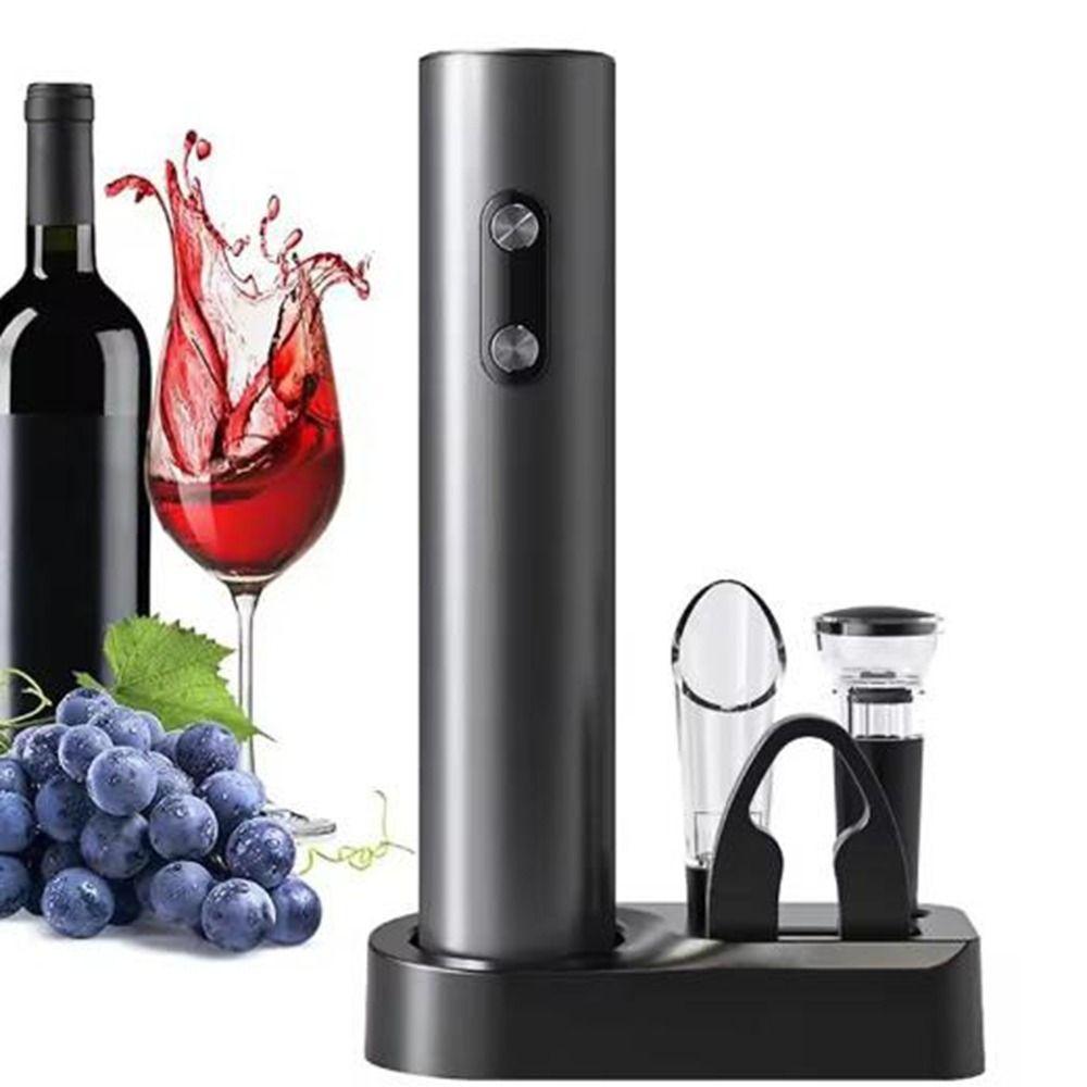 Reusable Automatic Wine Opener Battery Operated Electric Corkscrew  for Home