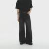 Men's Autumn Retro Flared Jeans: Trendy Loose, Wide-Leg Straight-Fit Trousers