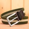 High-Grade Elastic, Non-Punching, Breathable Belt, Casual Elastic Woven Men'S Canvas Belt, Specially For E-Commerce