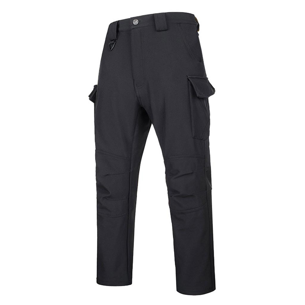 Men's Work Pants Outdoor Work Fishing Camping Wear-resistant Multi-Pocket Work Pants (Belt Not Included)