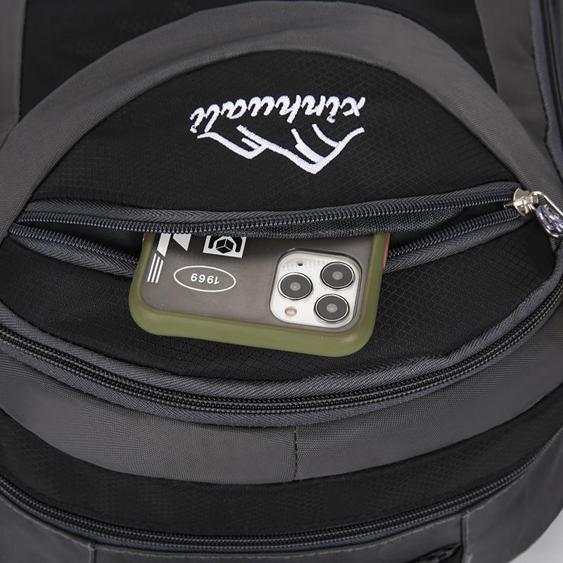 Outdoor Hiking Bag Hiking Men's and Women's 60L Large-capacity Backpack Fashion Leisure Travel Backpack Lightweight Sports Bag