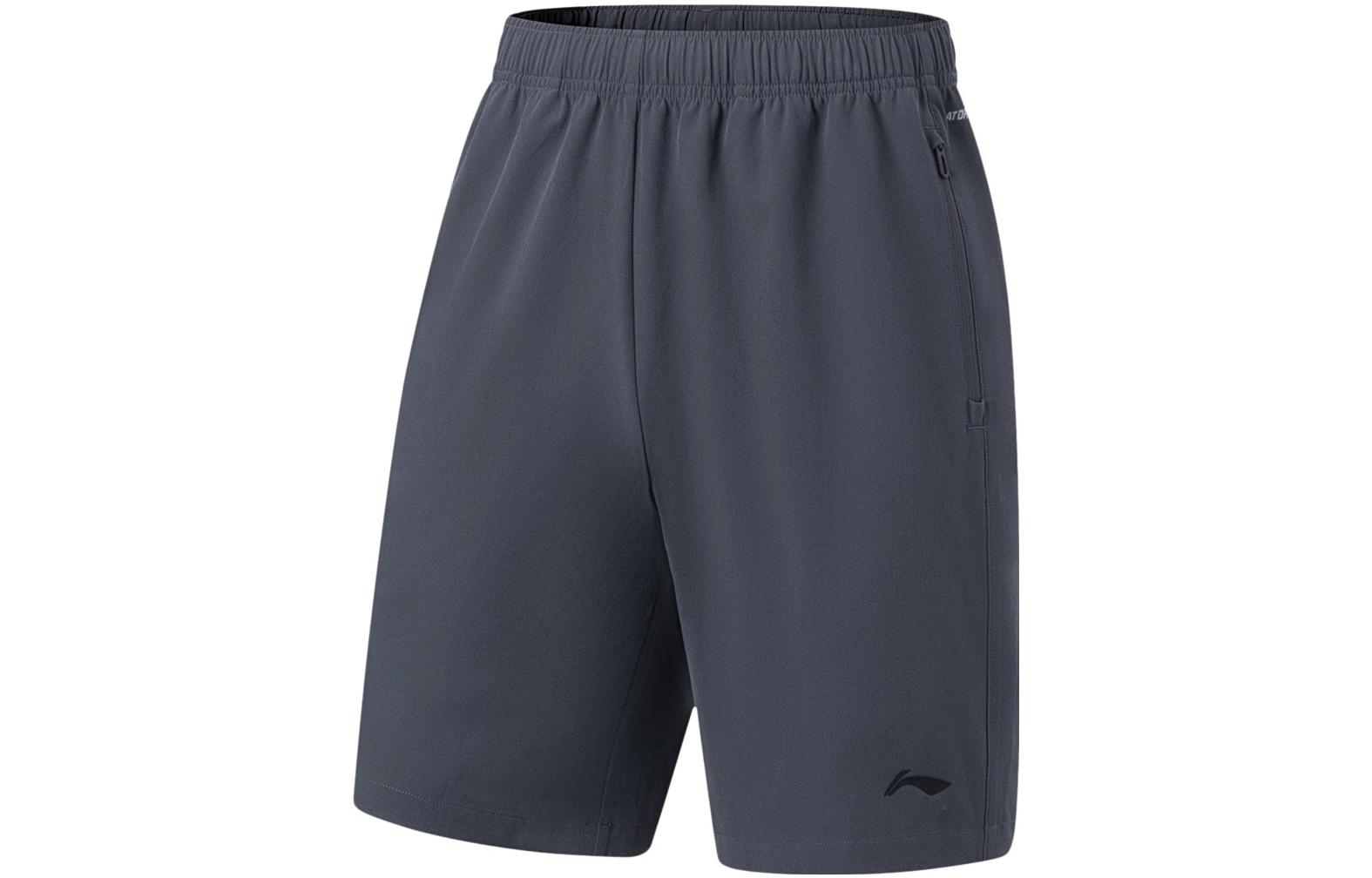 Li Ning Fitness Series Shorts Men s Ebony Black AKST297-6 M