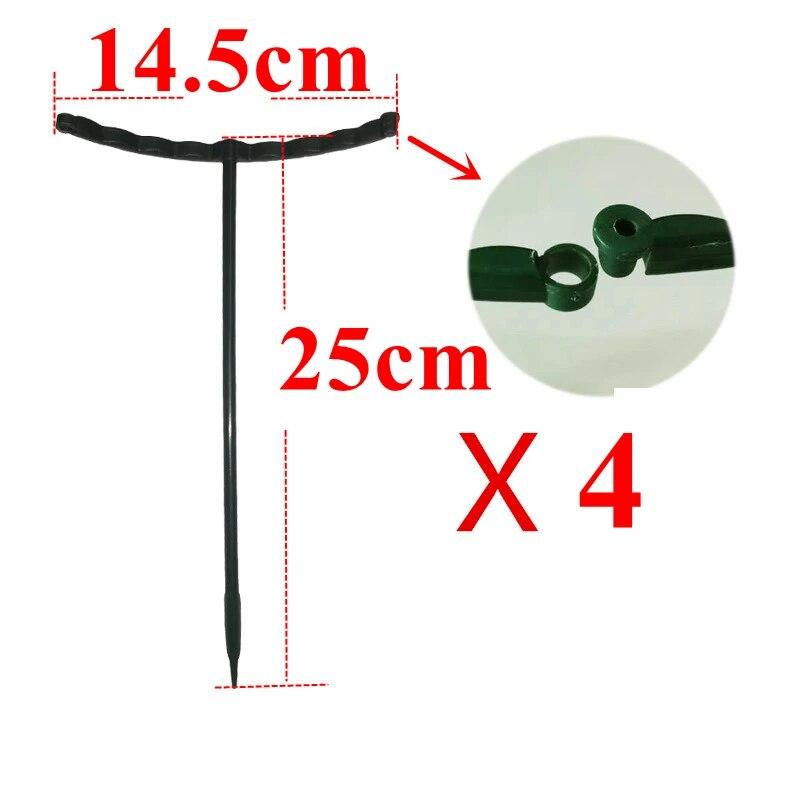 4 Pcs Crab Claw Orchid Bracket Double-layer GardeningFlower Rack,Plant Climbing Vine Rack Orchid Green Apple Anti FallingAnd Lea