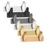 Zinc Alloy Multi-Hook Wall-Mounted Coat and Towel Rack for Kitchen and Bathroom