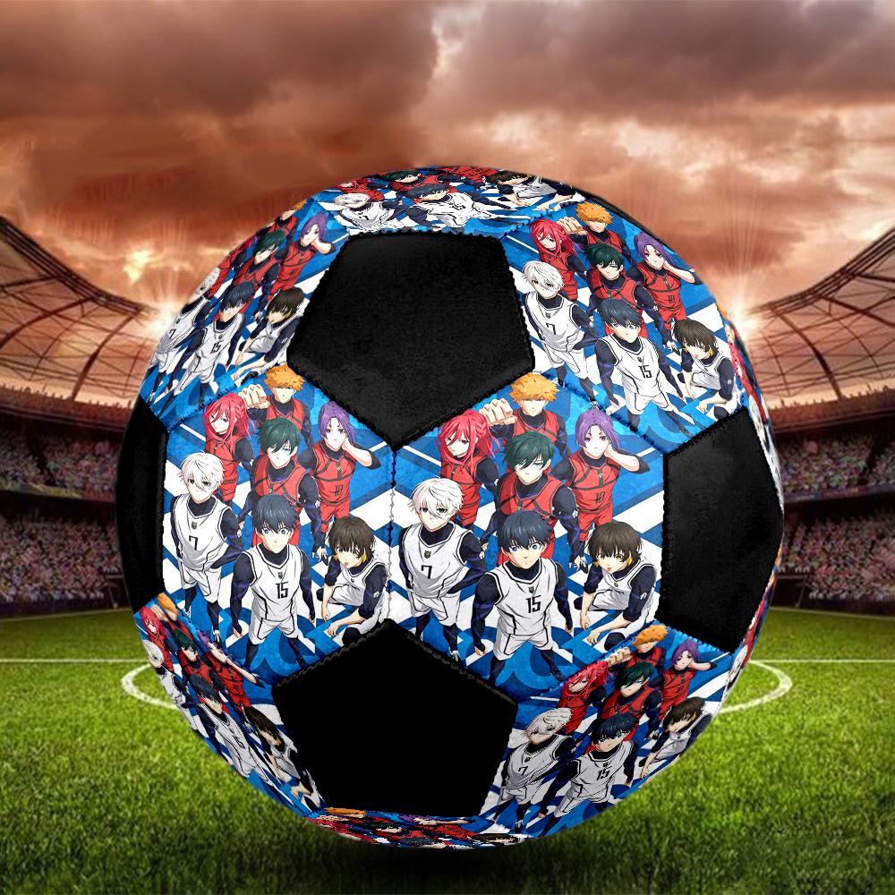 BlueLock Theme Size 5 Soccer Ball, Suitable for Both Indoor and Outdoor Matches, a Gift Suitable for Everyone.