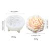Stereo Peony Mold Resin Epoxy Crafts DIY Ornament Jewelry Candle Making Tool