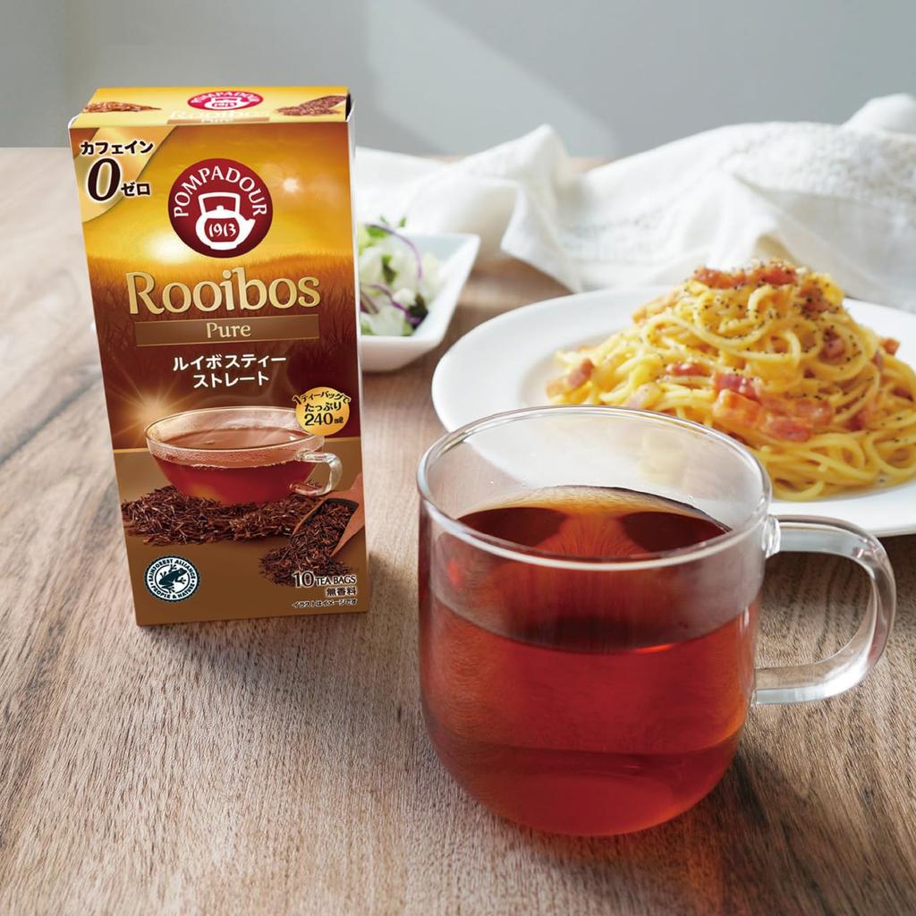 Japan Green Tea Center Pompadour Louis Bos Tea Straight 10TB X 4