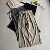 Striped Wide-leg A-word Double-pleated Streamer Pants Men's Summer Loose Old Money Wind-drape Scimitar Pants Commuter Pants