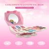 Children Cosmetic Gift Princess Makeup Box Girl Makeup Eyeshadow Lip Gloss Kit