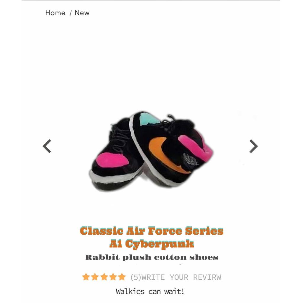 "Douyin-Inspired AJ1 Coconut Slippers: Retro Cotton Home Footwear for Couples"