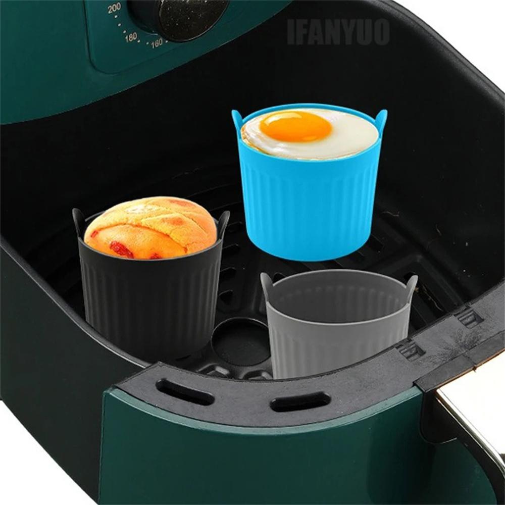 1 Stück Silikon Muffin Form Ölfrei Küchenblech Antihaft Leichtes Lösen Ofen Cupcake Formen Party DIY Backzubehör