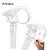Hvit Gylden Geit Sau Dyr Spaserstokk Dekorativ Cospaly Vintage Party Fasjonabel Spaserstokk Halloween Crosier 91 cm