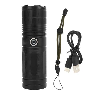 LED-Taschenlampe 8500 Lumen Lichtstrom 5 Leuchtmodi Batterieanzeige Helle Taschenlampe für Outdoor